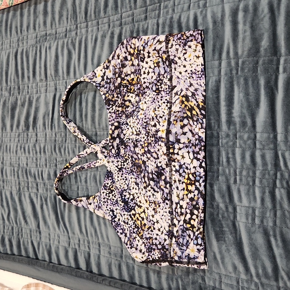 Lululemon Long Line Energy Bra, 8